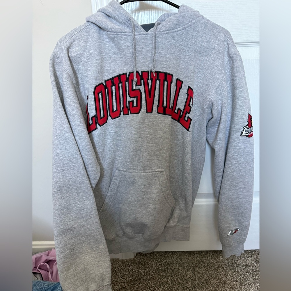 Louisville Grey Hoodie | Pro Player | Women’s Small